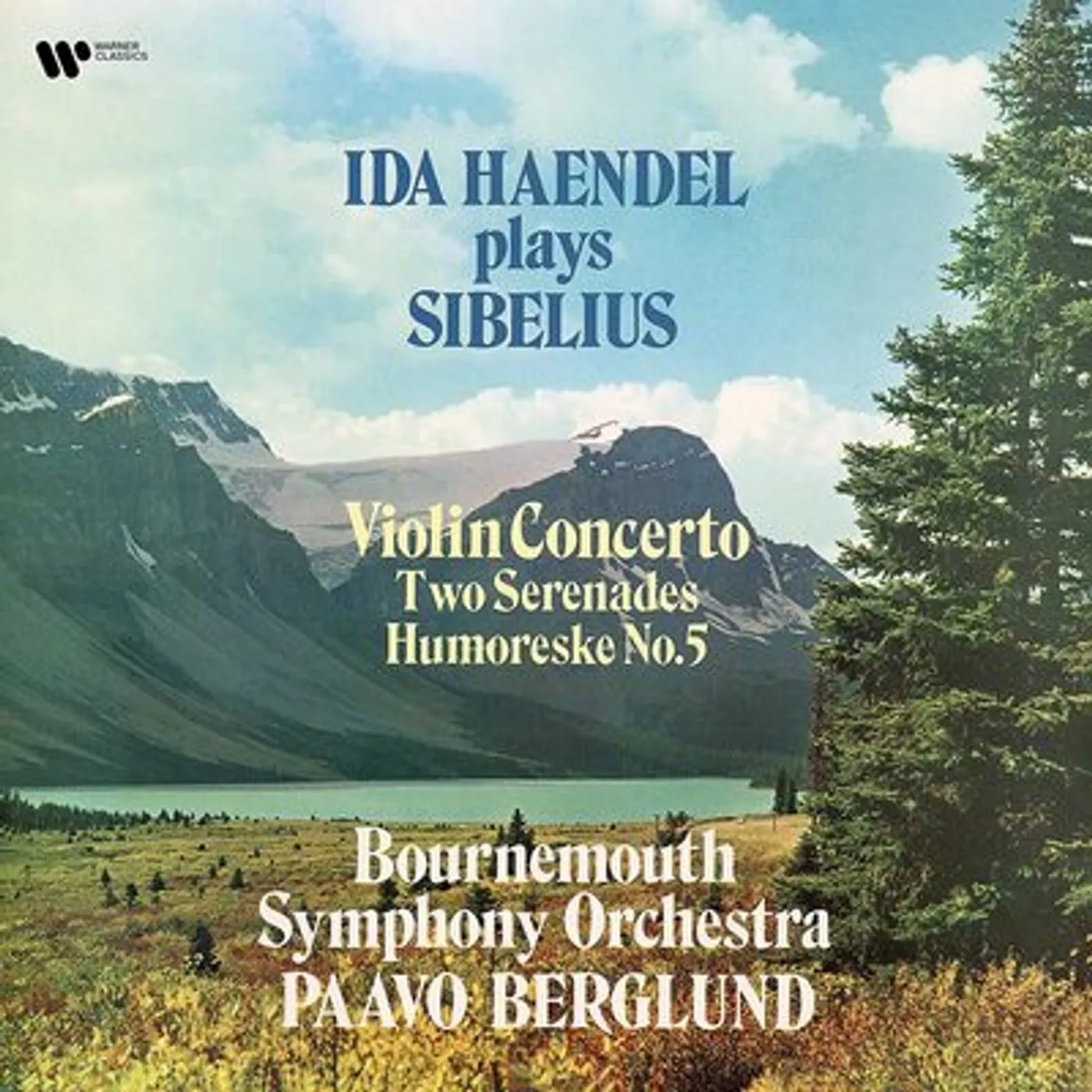 Jean Sibelius LP - Ida Haendel Plays Sibelius: Violin Concerto/Two Serenades/... (Vinyl)