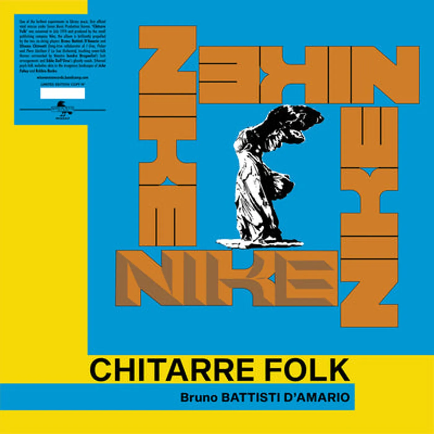 Bruno Battisti D'Amario LP - Chitarre Folk (Vinyl)