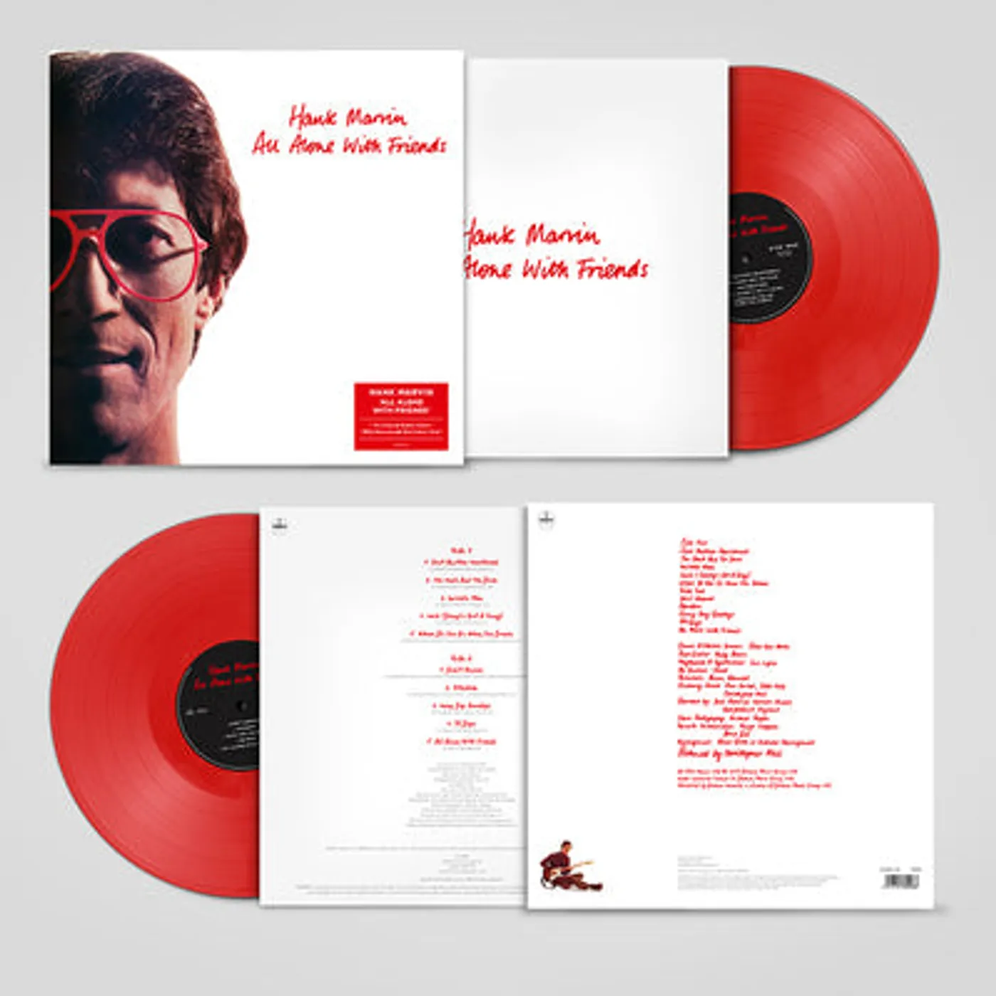 Hank Marvin LP - All Alone With Friends (Vinyl)