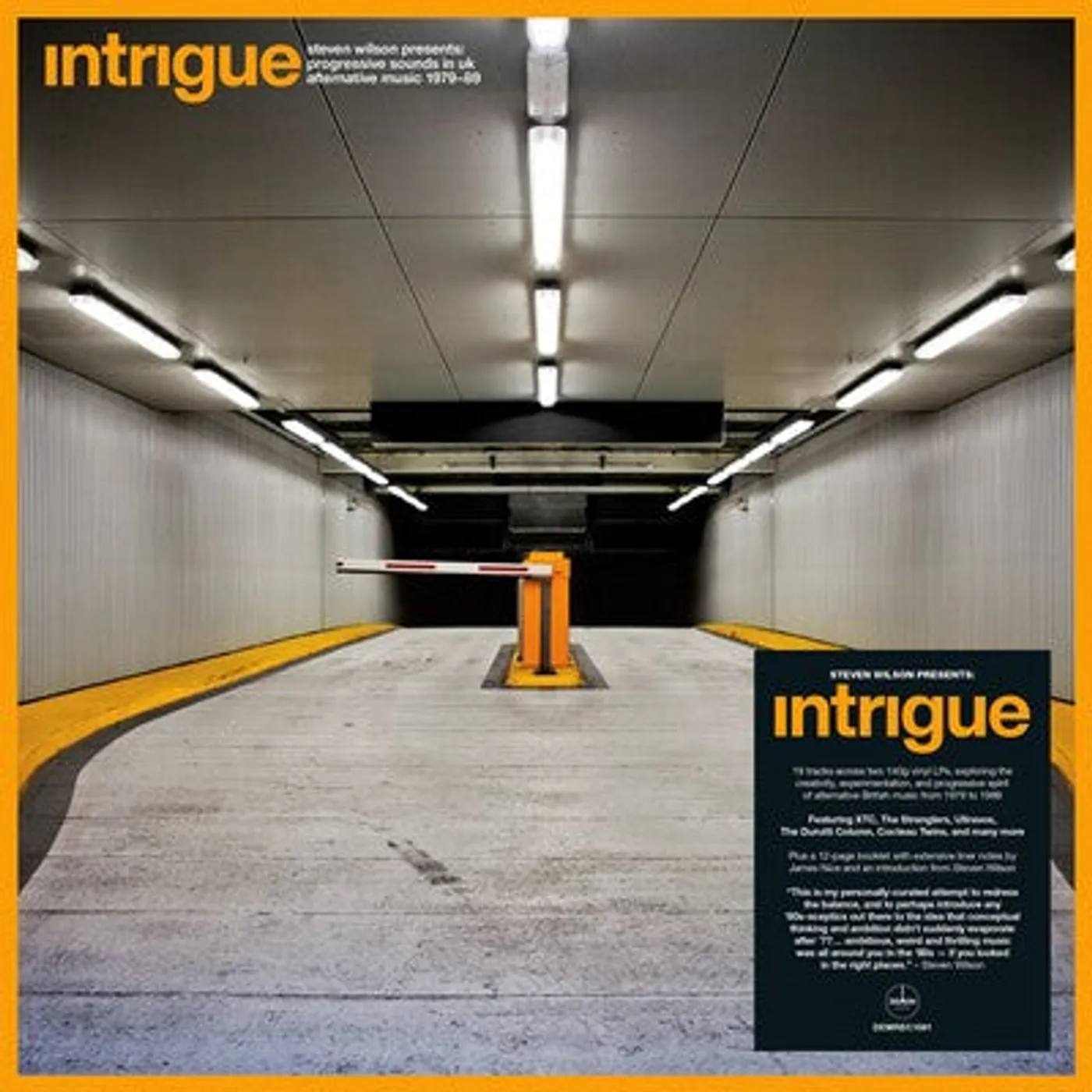 Various Artists LP - Steven Wilson Presents Intrigue: Progressive Sounds in UK Alternative Music 1979-89 (Vinyl)