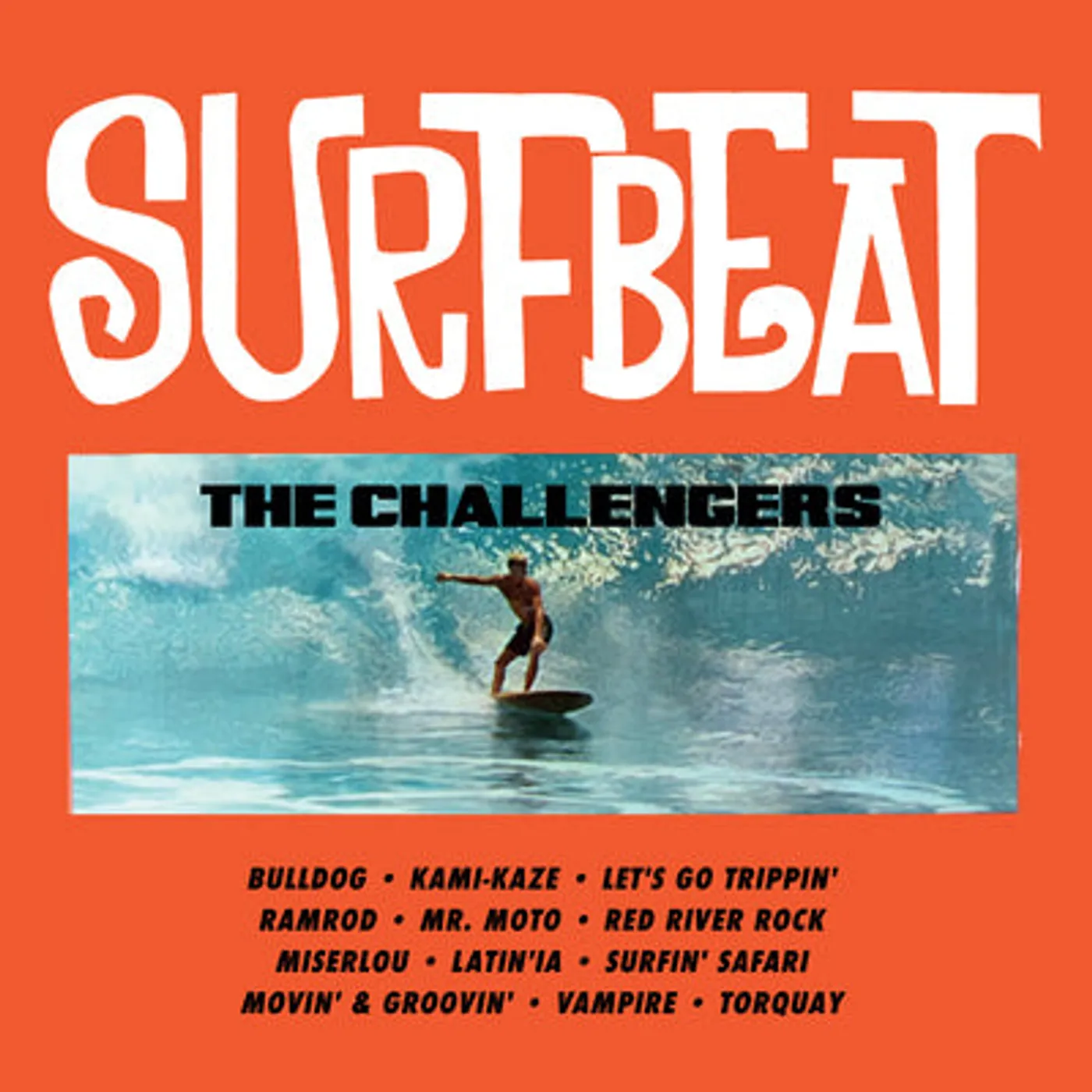 The Challengers LP - Surfbeat (Vinyl)