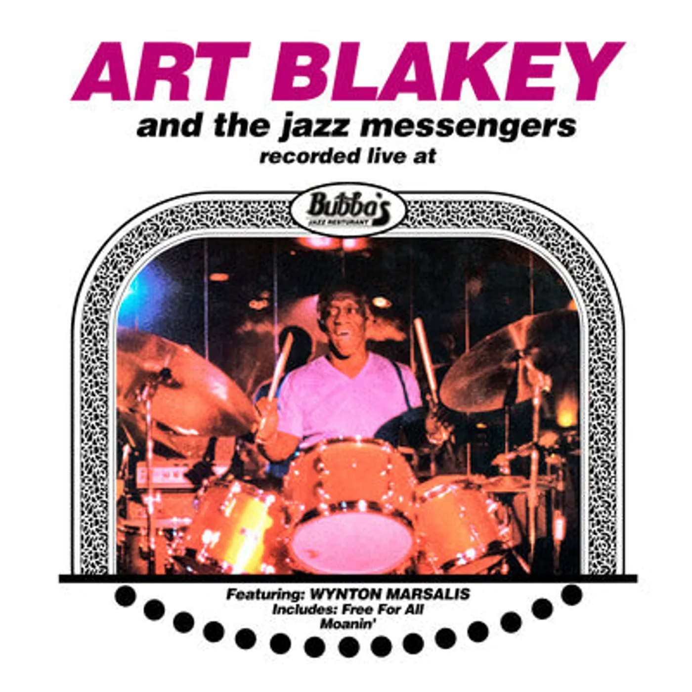 Art Blakey & The Jazz Messengers LP - Live at Bubba's 1980 (Vinyl)