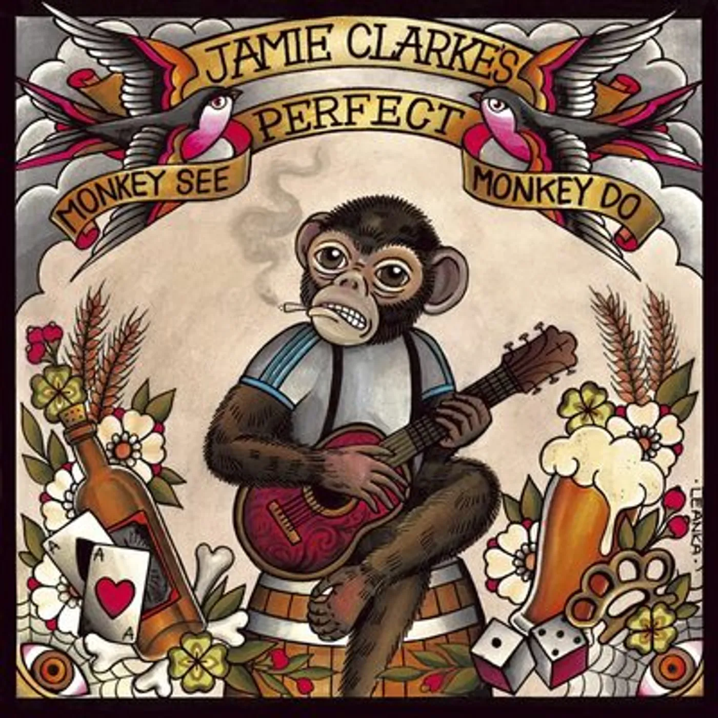 Jamie Clarke's Perfect LP - Monkey See, Monkey Do: (Vinyl)