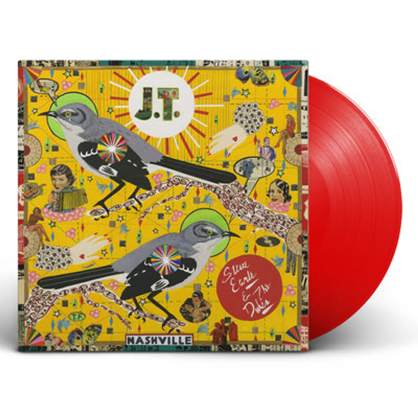 Steve Earle and The Dukes LP - J.T.: (Vinyl)