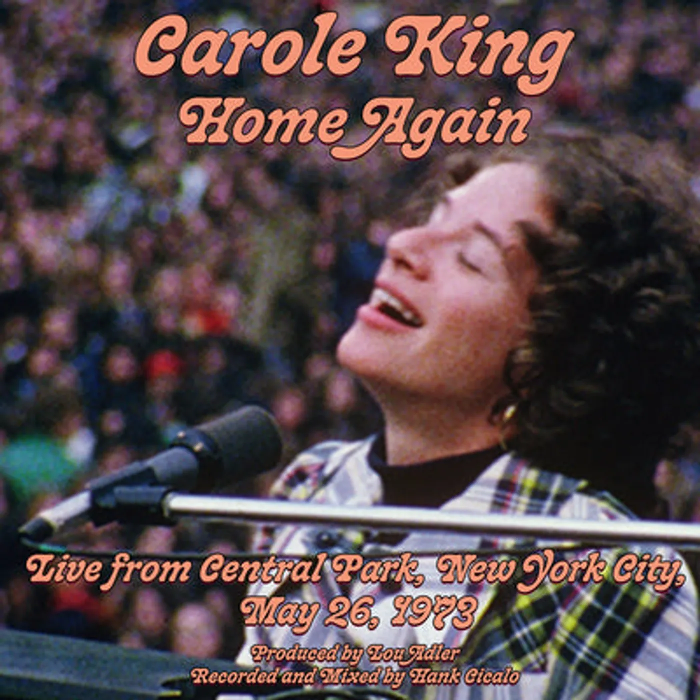 Carole King LP - Home Again: Live from Central Park, New York City, May 26, 1973 (Vinyl)