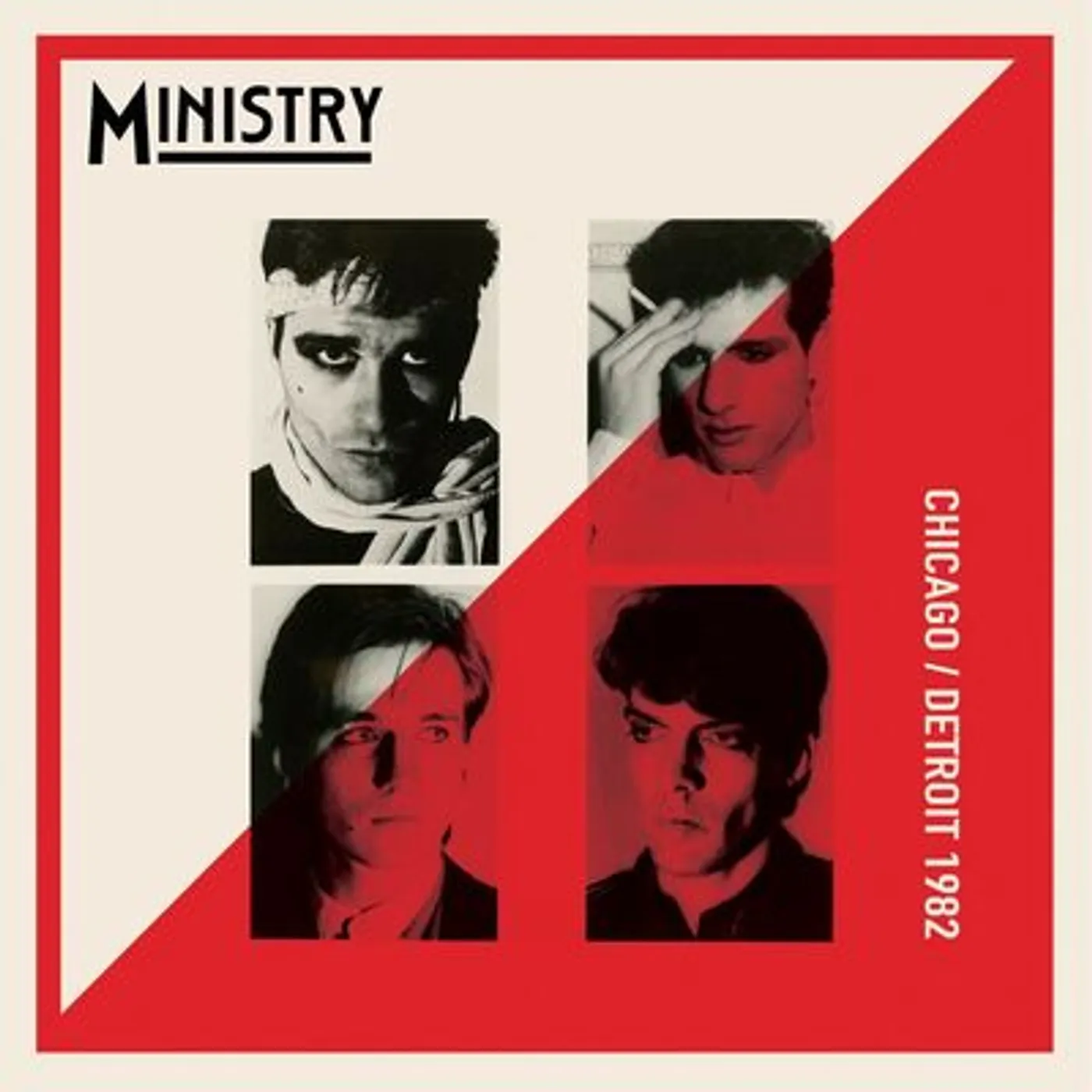 Ministry LP - Chicago/Detroit 1982 (Vinyl)