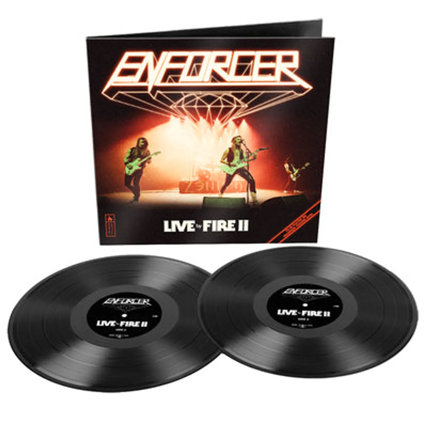 Enforcer LP - Live By Fire II: (Vinyl)