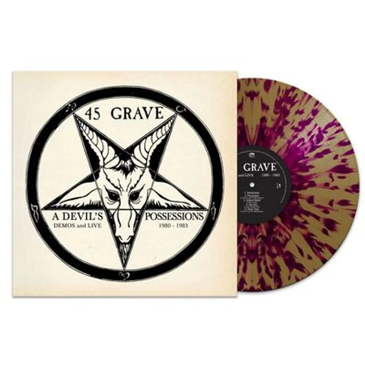 45 Grave LP - A Devil's Possessions: Demos & Live 1980-1983 (Vinyl)