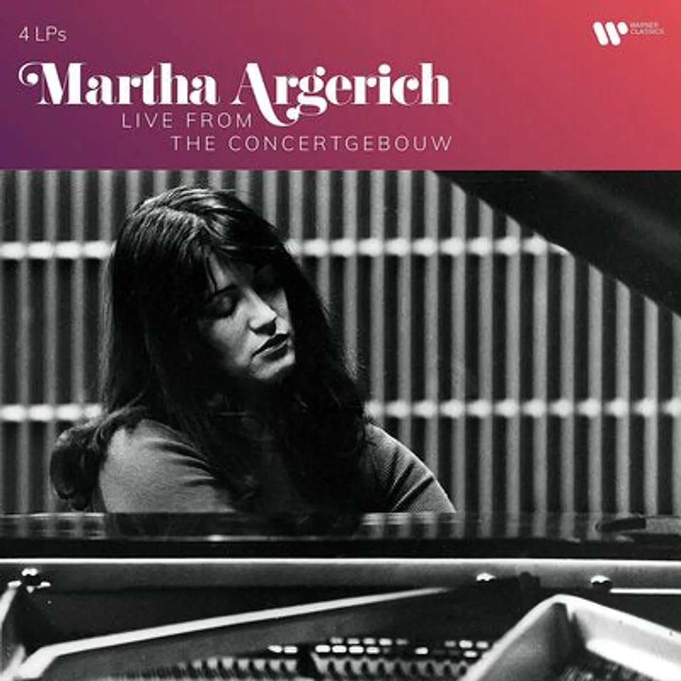 Johann Sebastian Bach LP - Martha Argerich: Live from the Concertgebouw (Vinyl)