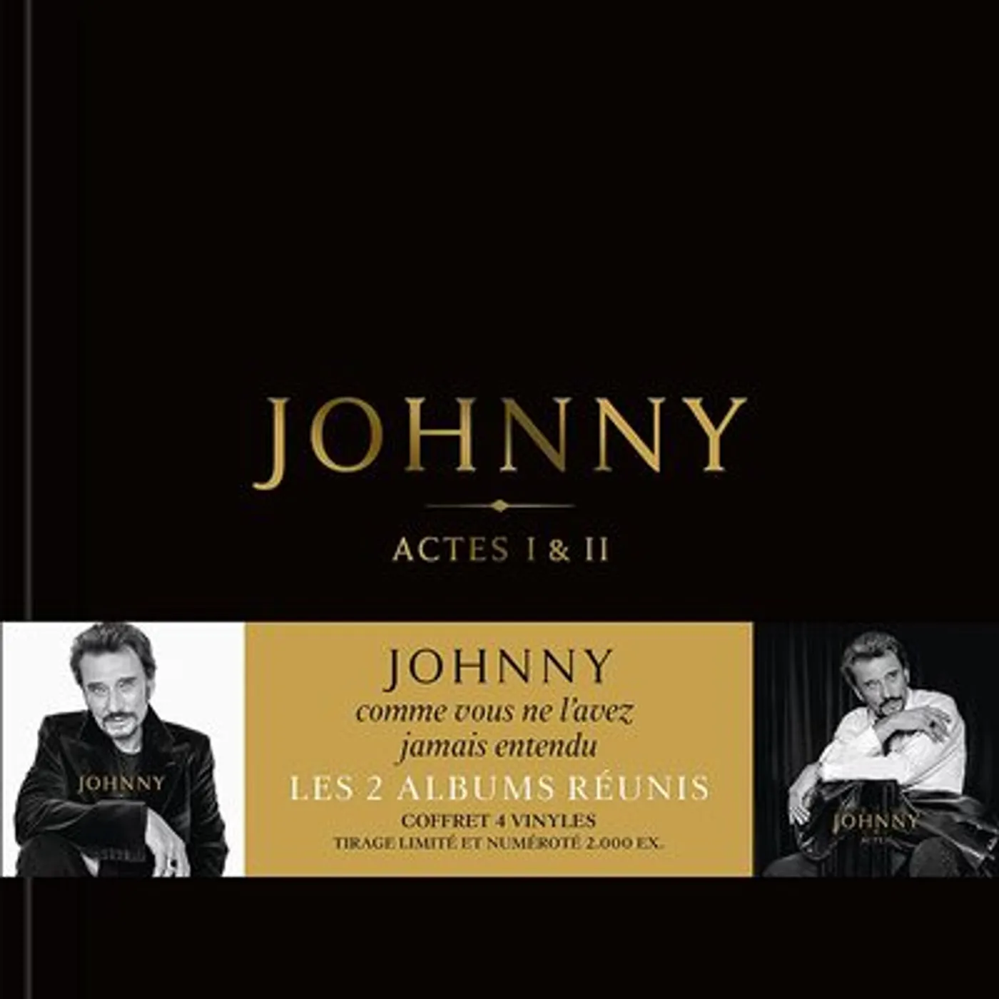 Johnny Hallyday LP - Johnny Acte I and Acte II (Vinyl)