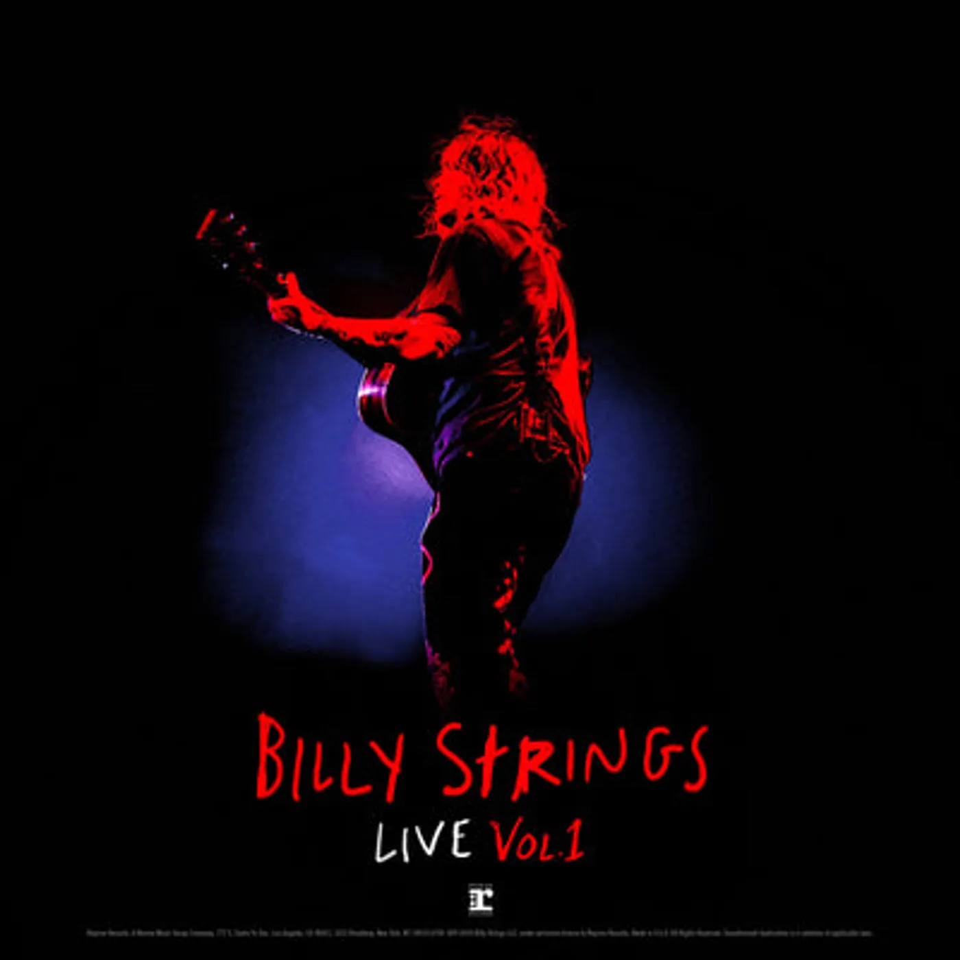 Billy Strings LP - Billy Strings Live- Volume 1 (Vinyl)