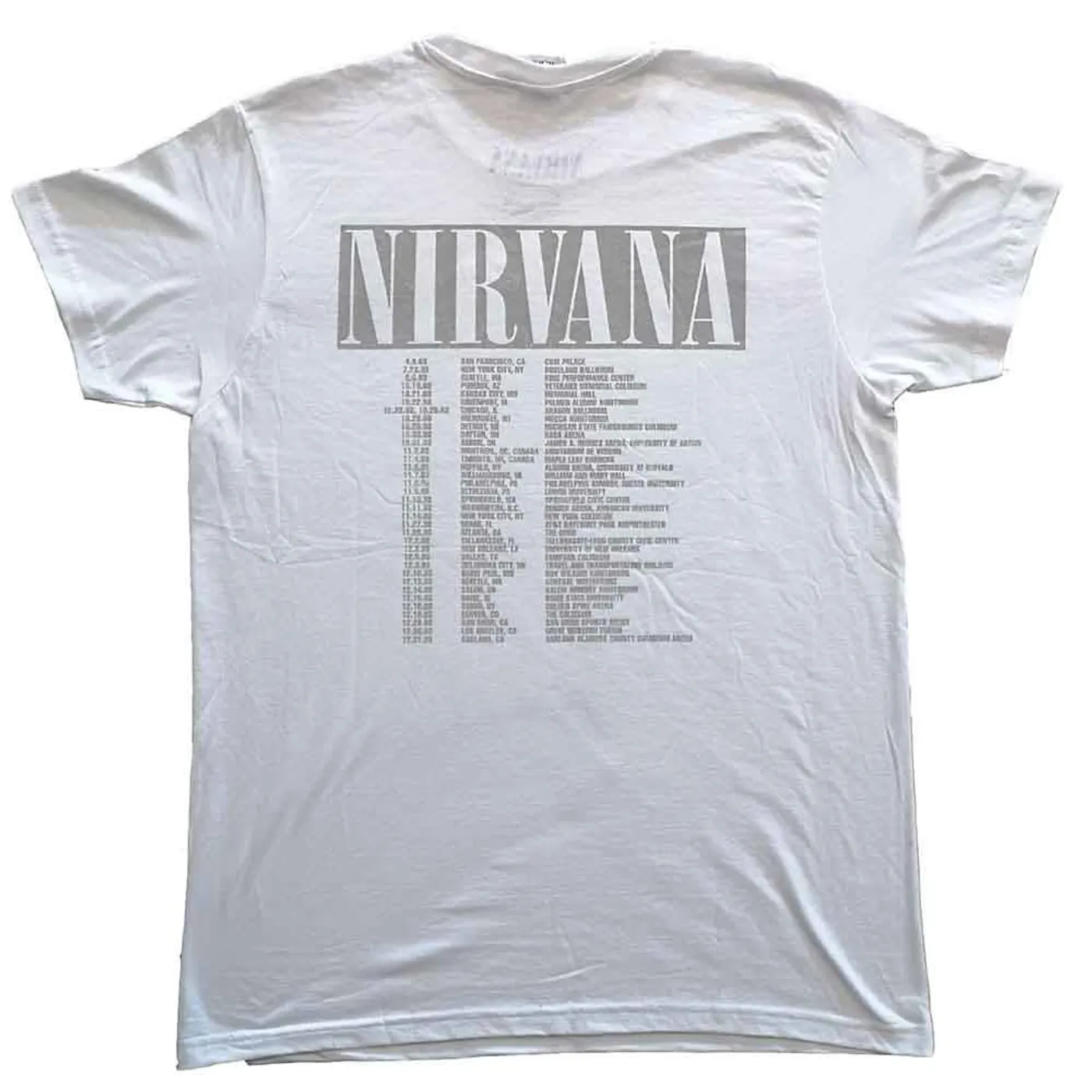 Nirvana T Shirt - In Utero Tour