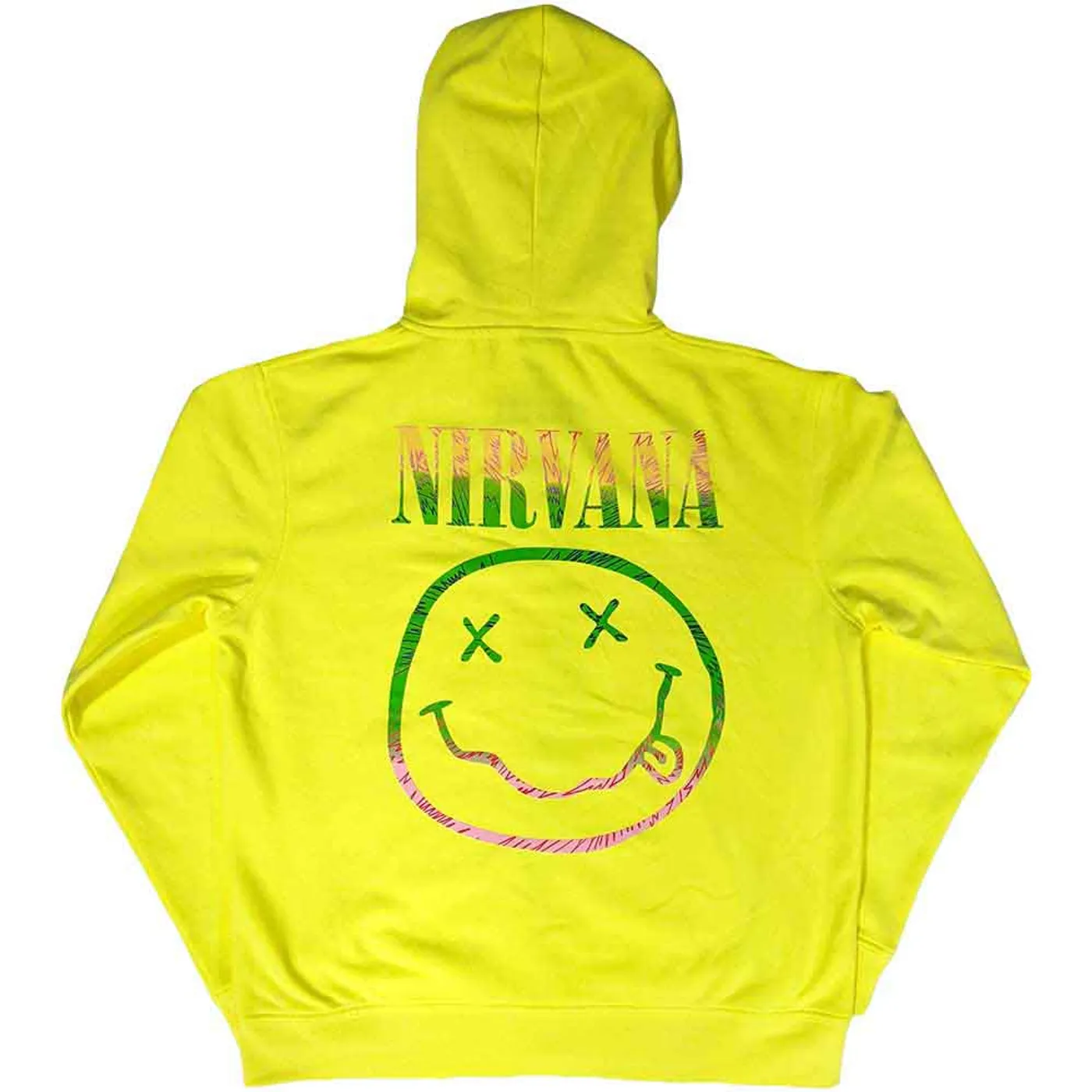 Nirvana Zip Hoodie - Sorbet Ray Happy Face