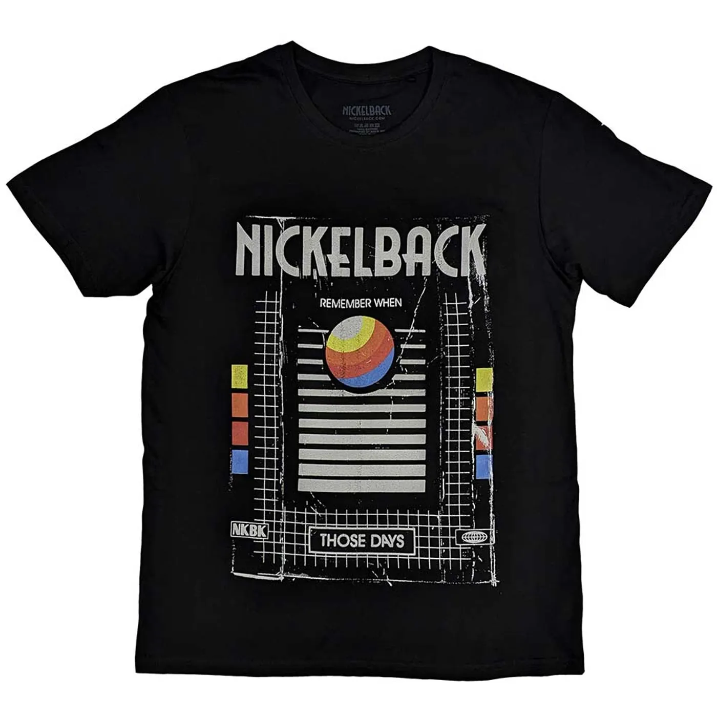 Nickelback T Shirt - Those Days VHS