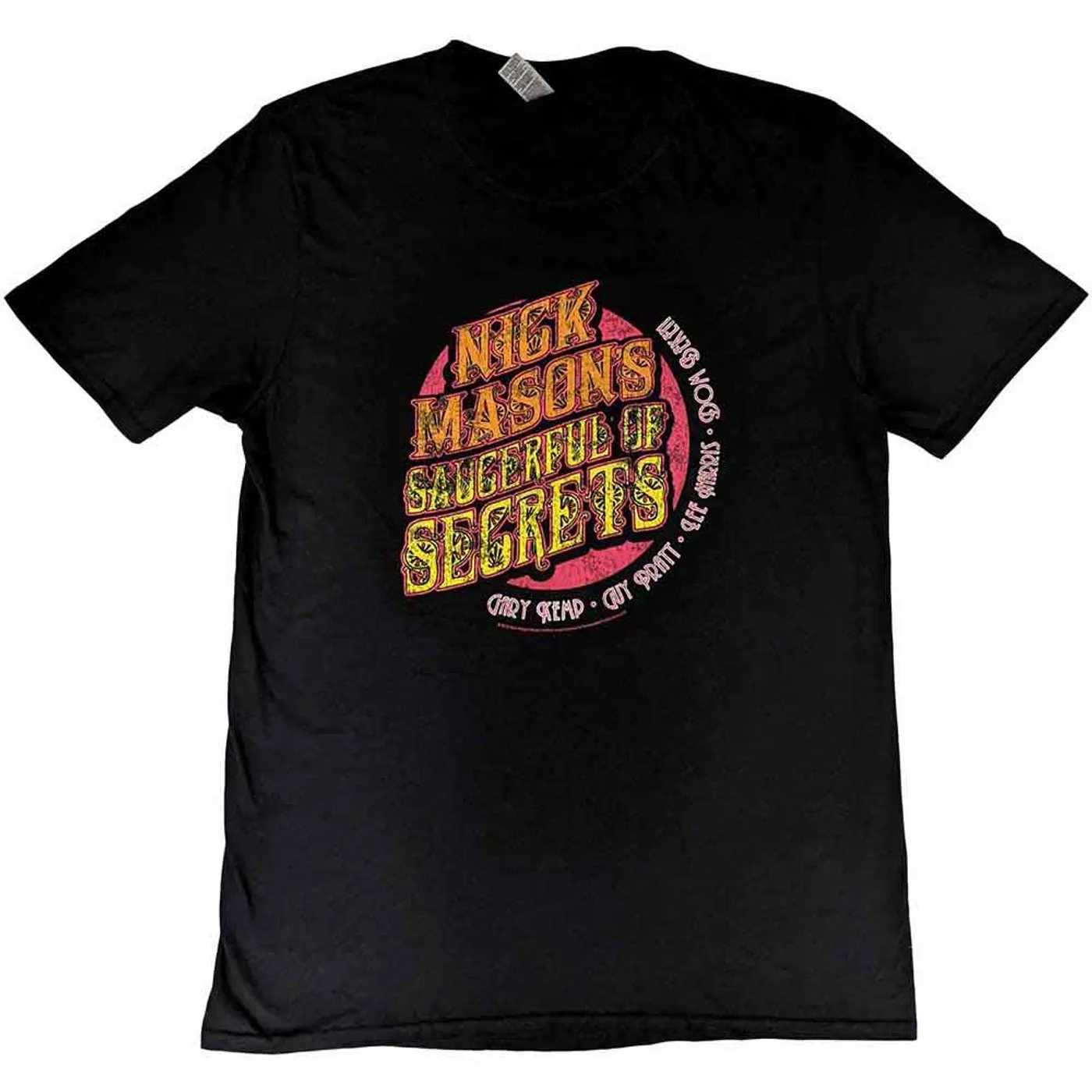Nick Mason's Saucerful of Secrets T Shirt - Echoes European Tour 2022