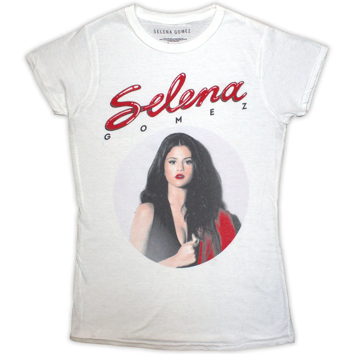 Selena Gomez Woman's T Shirt - 80s Glam