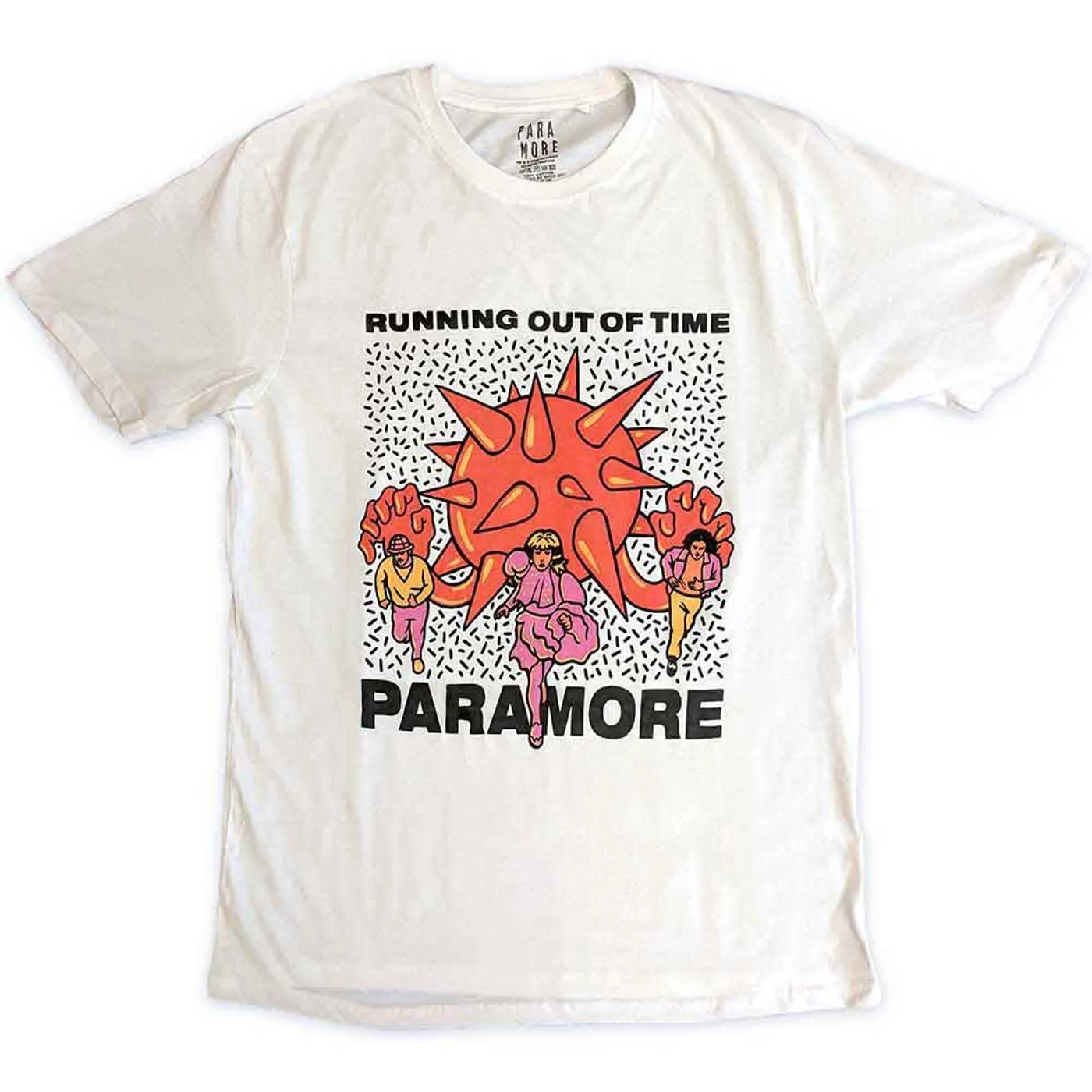 Paramore T Shirt - Running Out Of Time