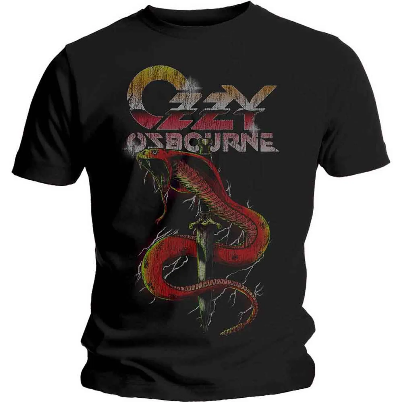 Ozzy Osbourne T Shirt - Vintage Snake