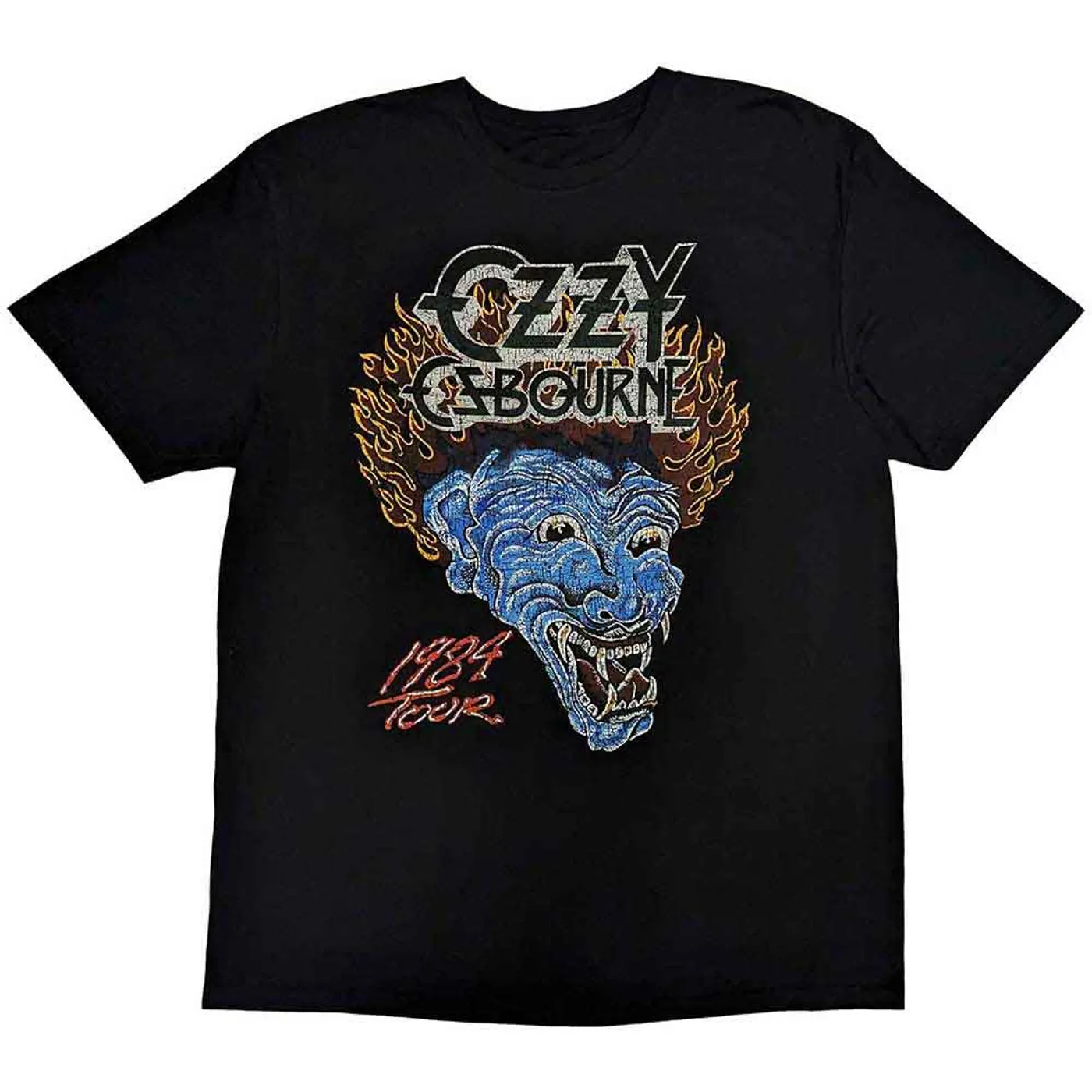 Ozzy Osbourne T Shirt - Bark At The Moon Tour '84