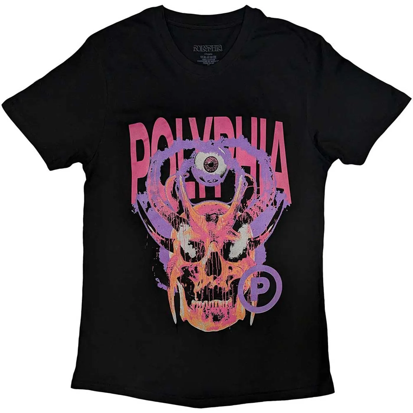 Polyphia T Shirt - Skull Circle P