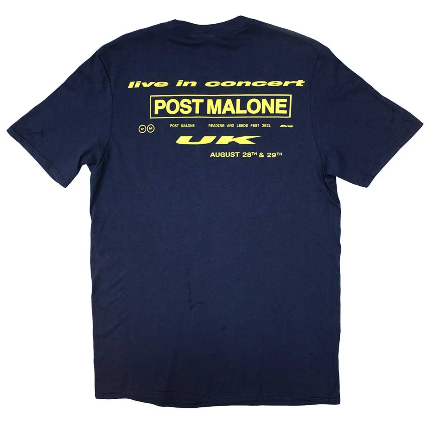 Post Malone T Shirt - Live In Concert
