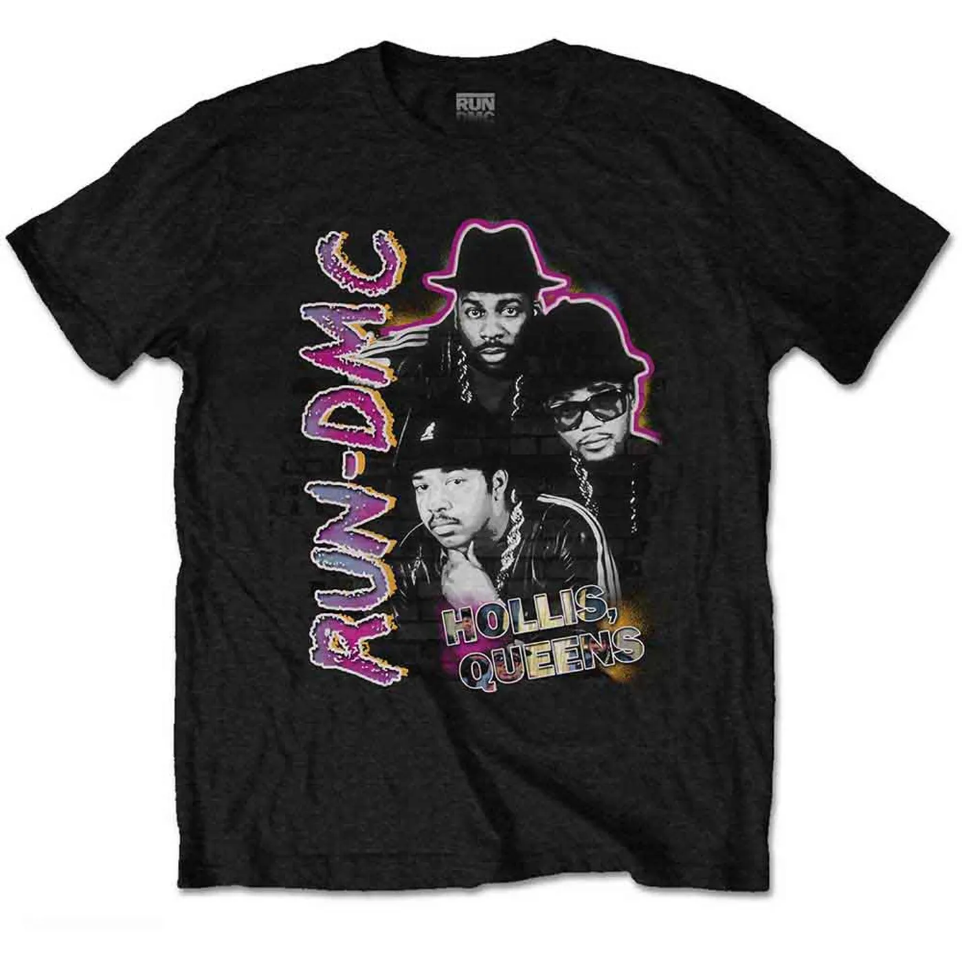 Run DMC T Shirt - Hollis Queens Homage