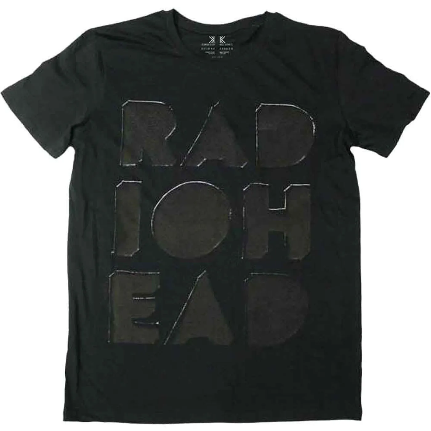 Radiohead T Shirt - Debossed Note Pad