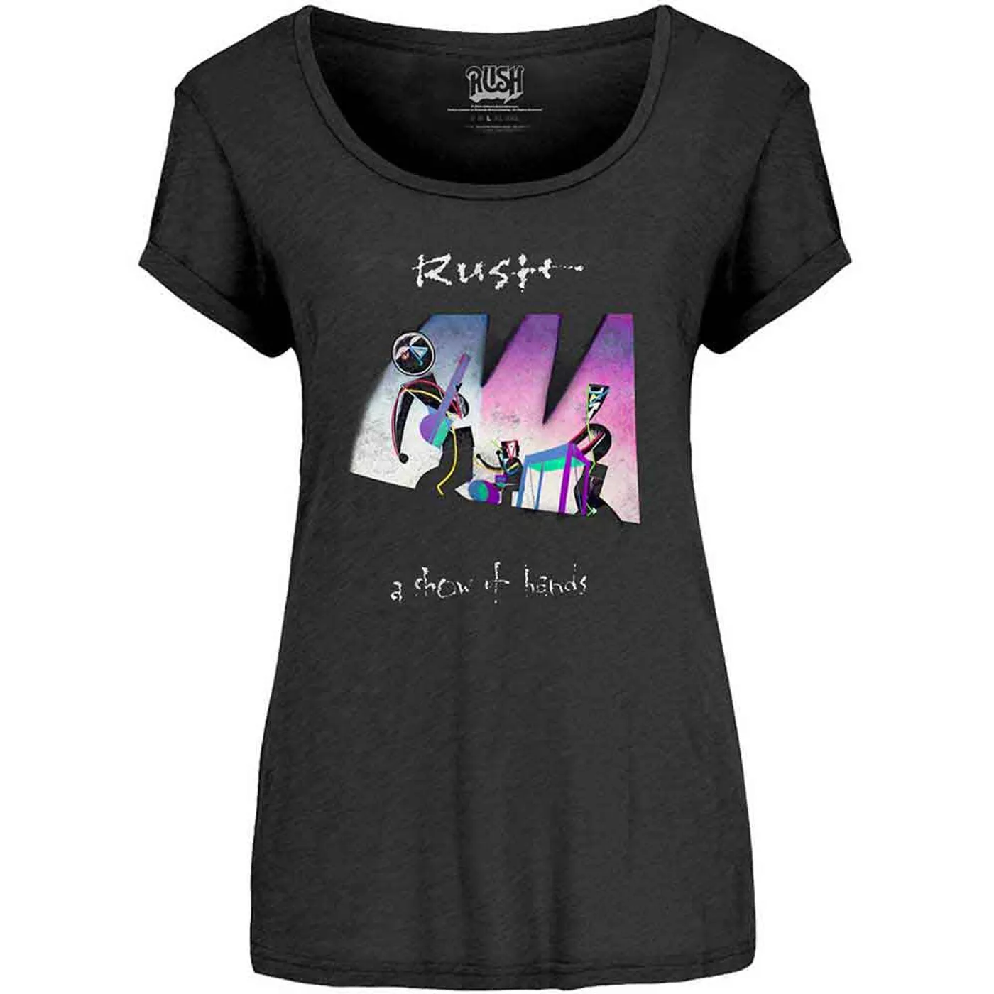 Rush Woman's T Shirt - Show Of Hands