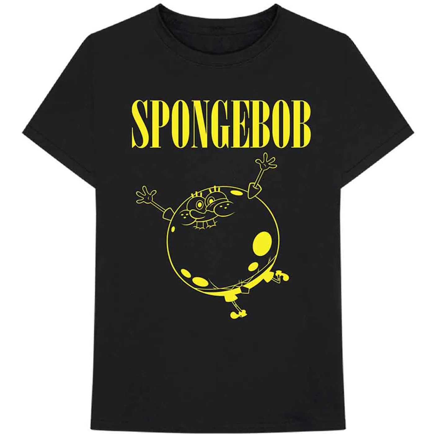 Spongebob Squarepants T Shirt - Inflated Sponge