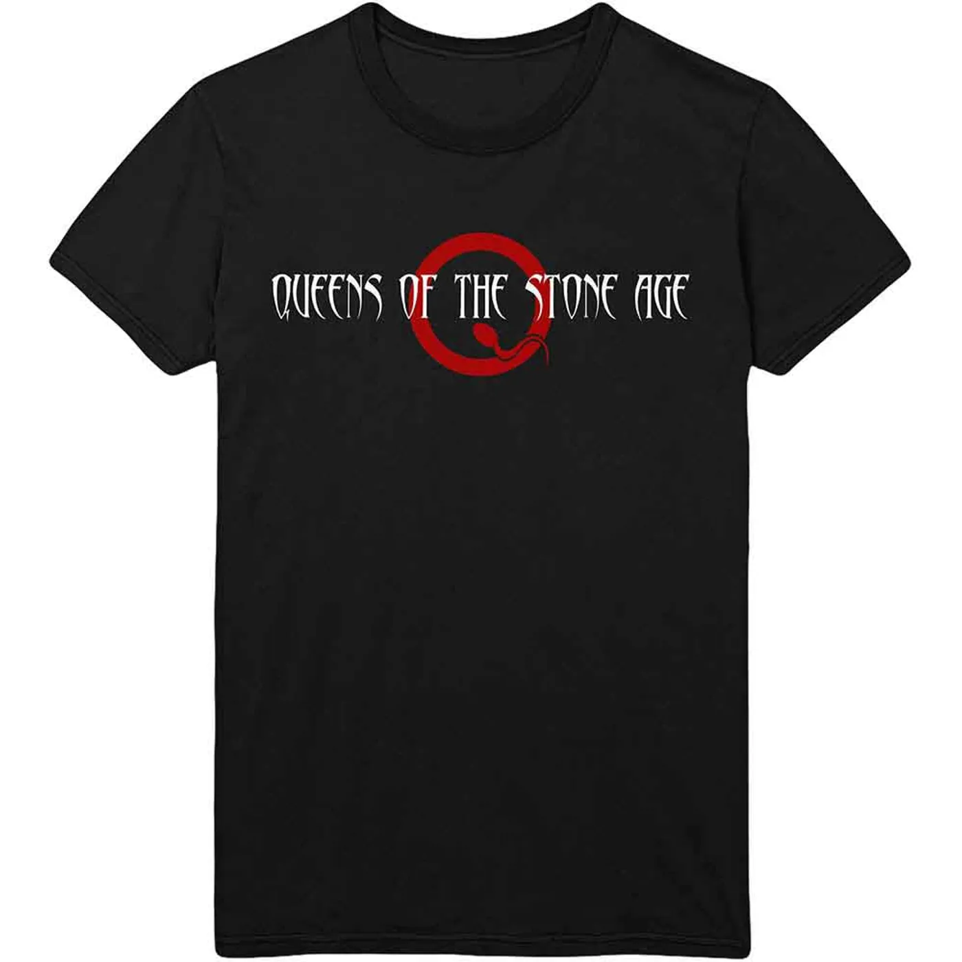 Queens Of The Stone Age T Shirt - Text Logo & Q