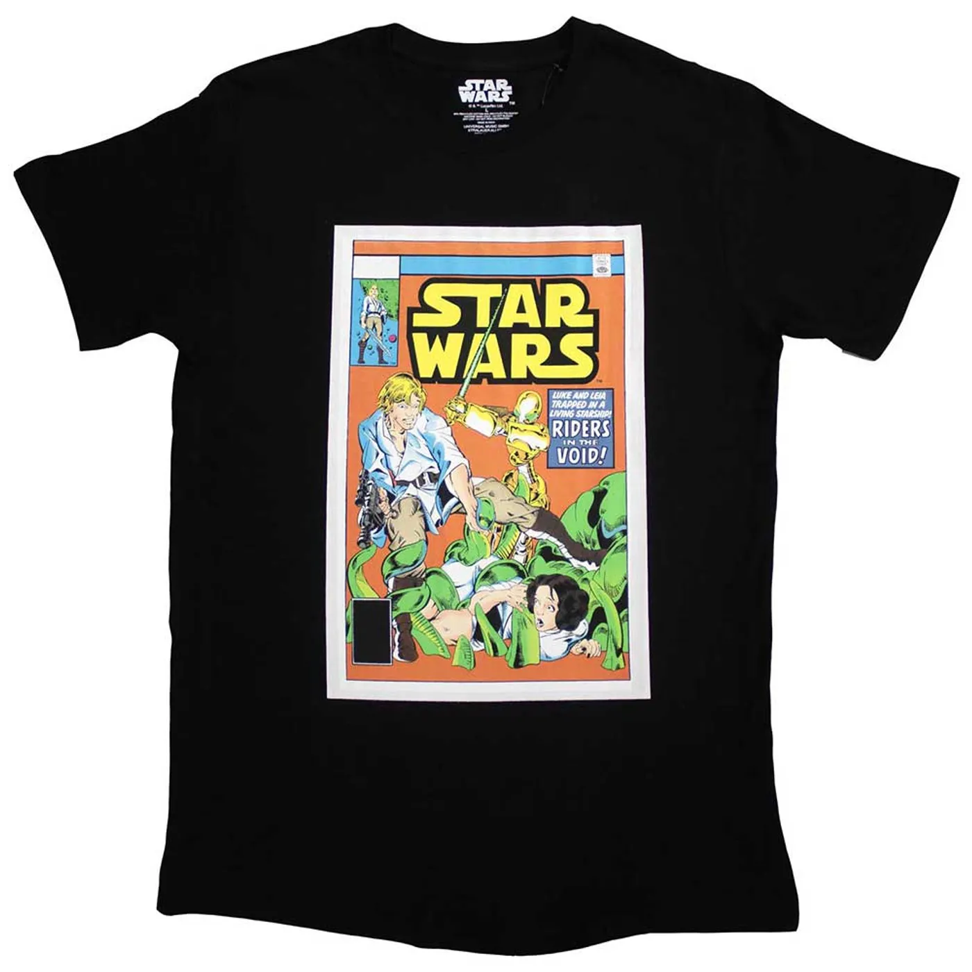 Star Wars T Shirt - Luke & Leia Comic Cover