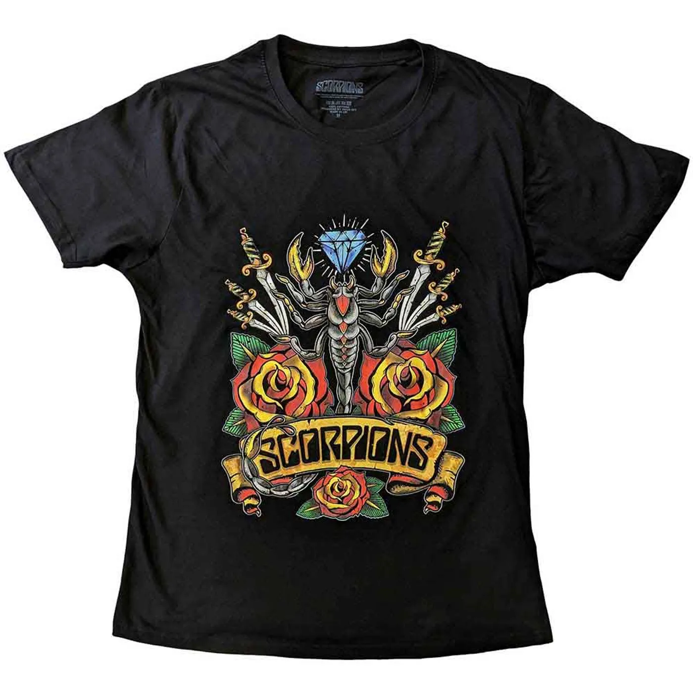 Scorpions T Shirt - Raditional Tattoo