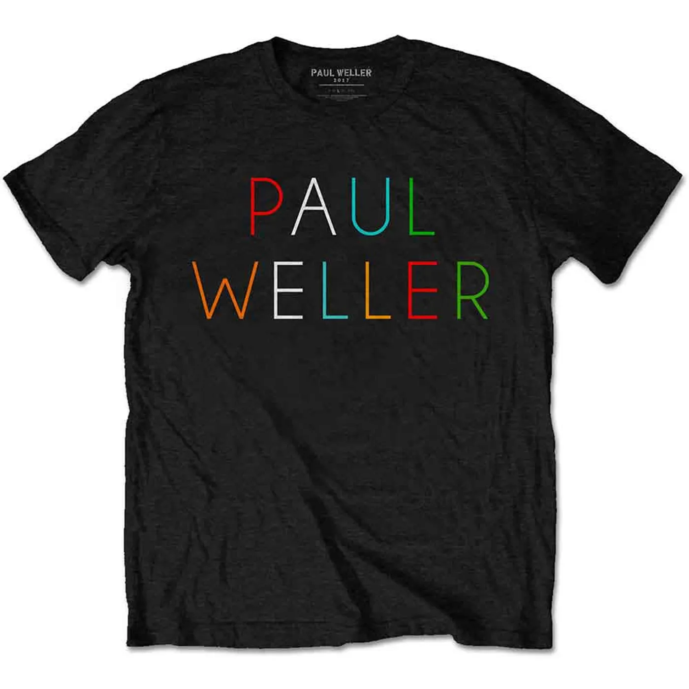 Paul Weller T Shirt - Multicolour Logo