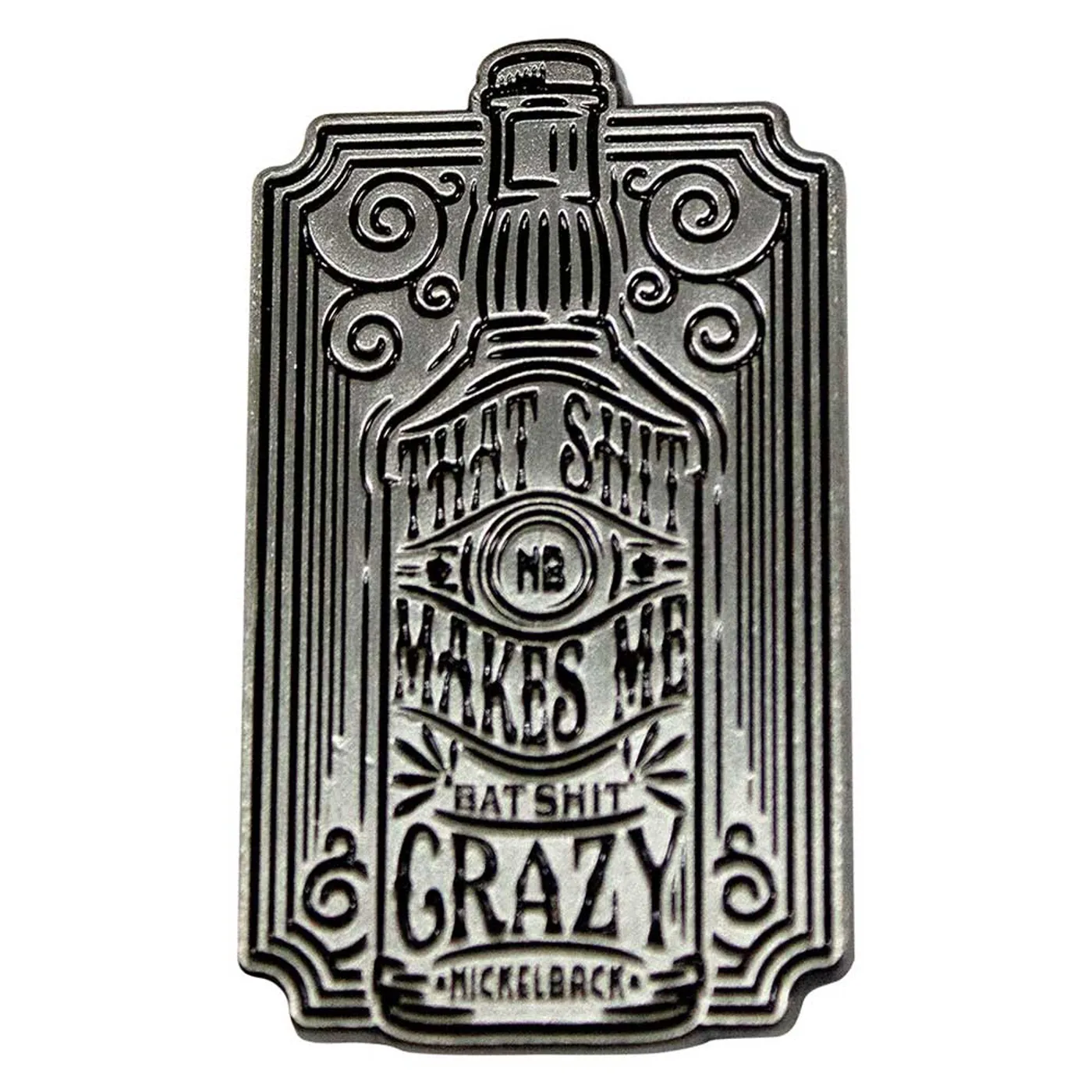 Nickelback Pin Badge - Bat Shit