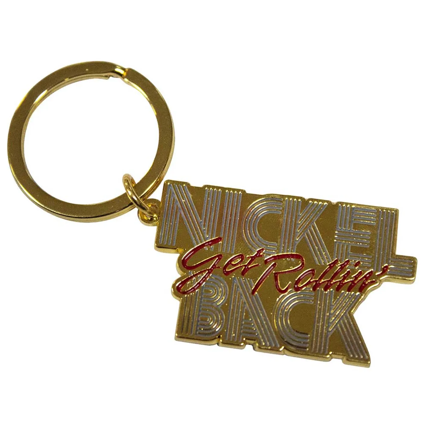 Nickelback Standard Keychains - Get Rollin'