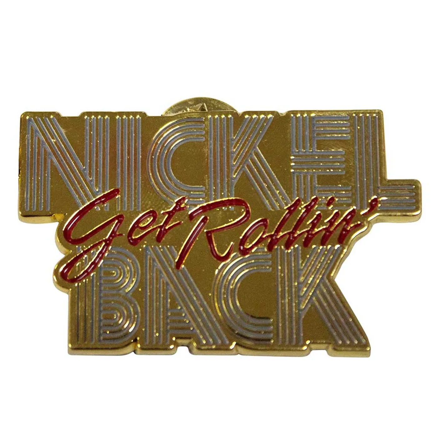 Nickelback Pin Badge - Get Rollin'