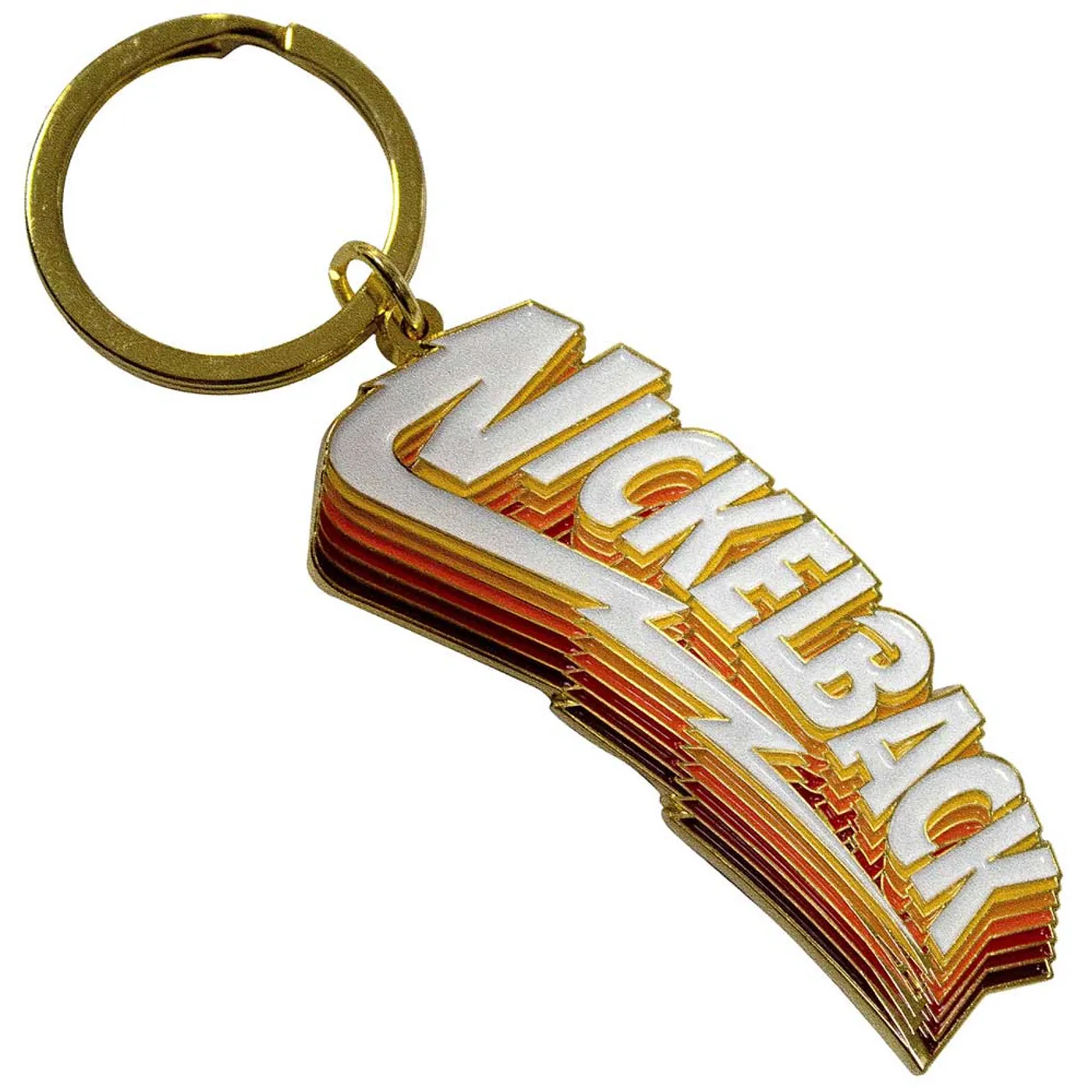 Nickelback Standard Keychains - Gradient Shadows Logo