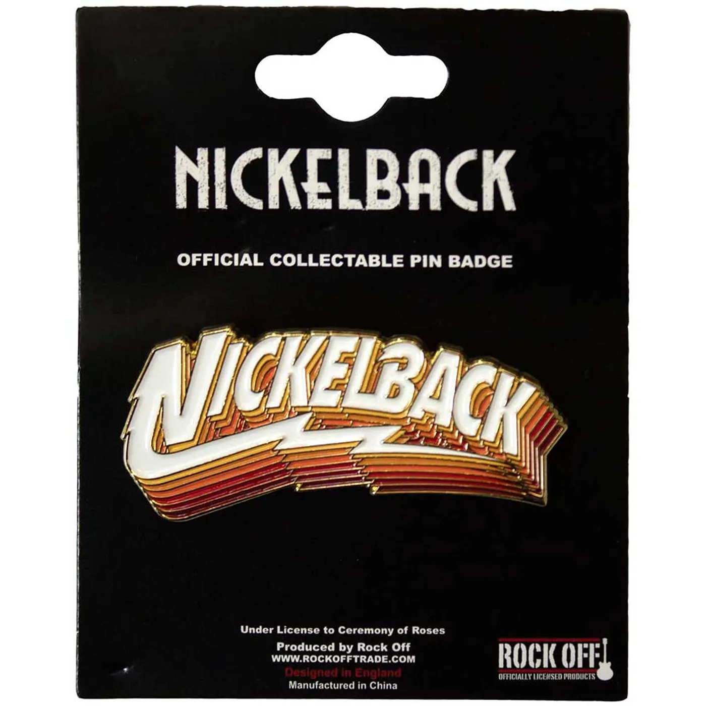 Nickelback Pin Badge - Gradient Shadows Logo
