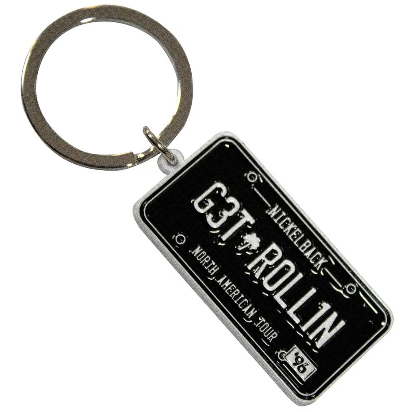 Nickelback Standard Keychains - License Plate