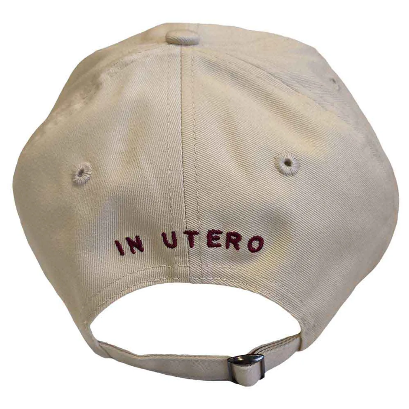 Nirvana Baseball Cap - Text Logo In Utero