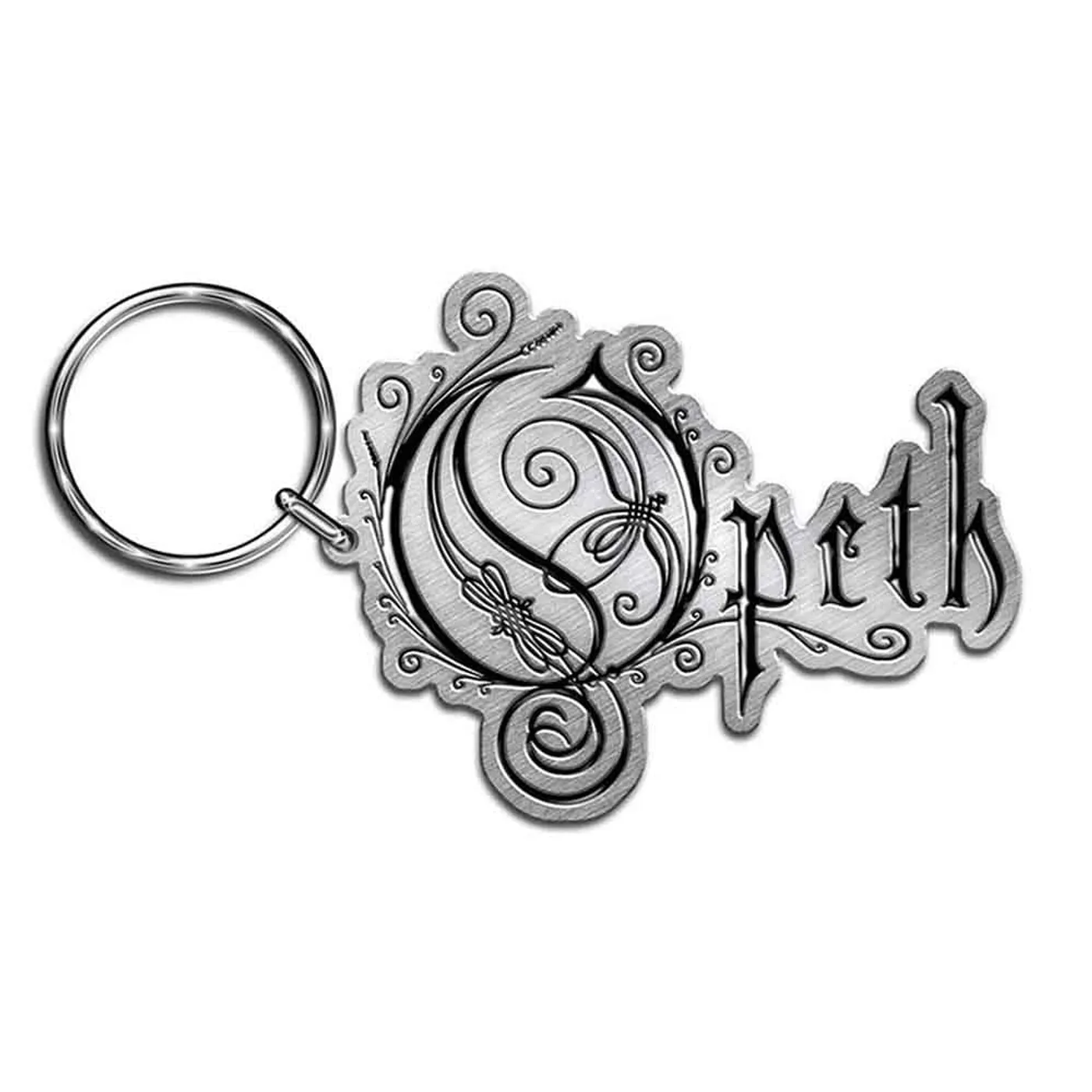 Opeth Standard Keychains - Logo Cast Metal