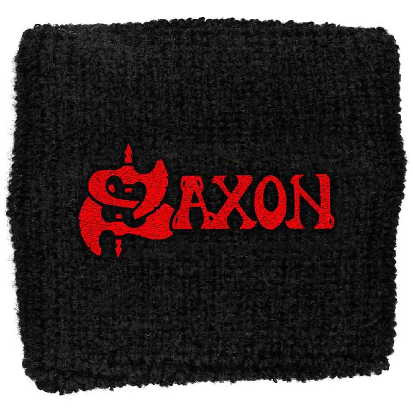 Saxon Wrist Bands - Sweat - Red Logo
