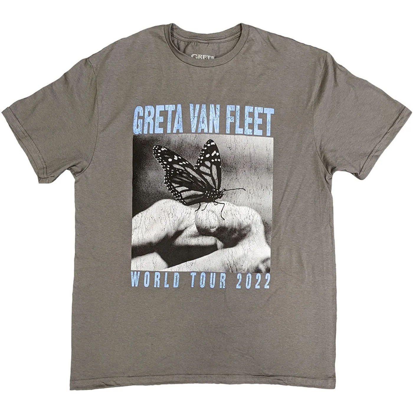 Greta Van Fleet T Shirt - World Tour Butterfly