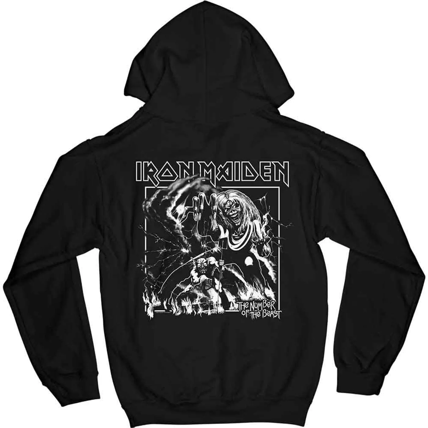 Iron Maiden Pullover Hoodie - NOTB One Colour