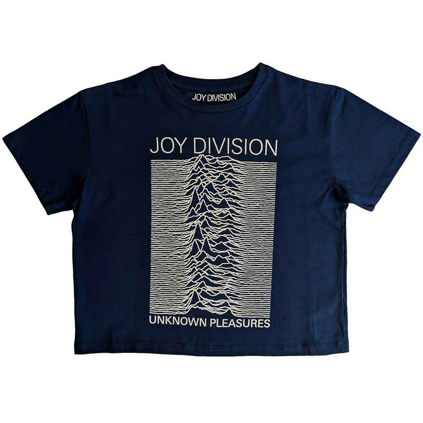 Joy Division Women's Crop Top - Unknown Pleasures FP