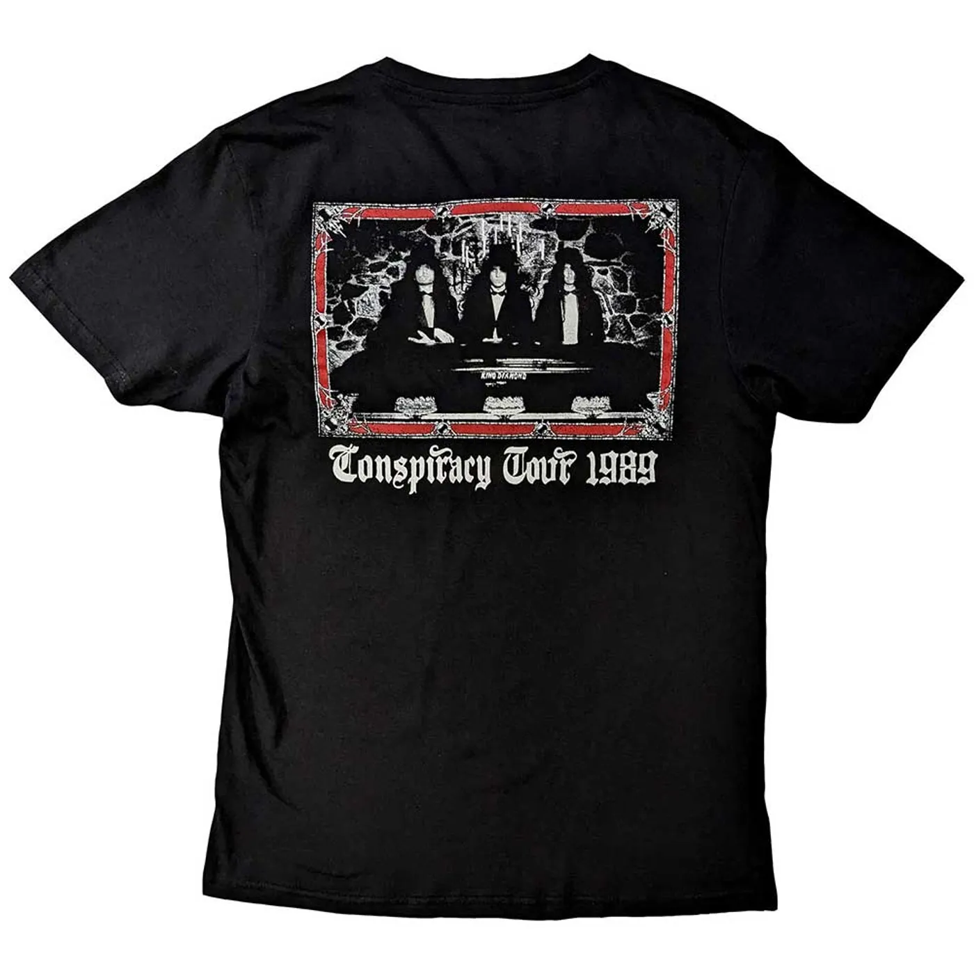 King Diamond T Shirt - Conspiracy Tour