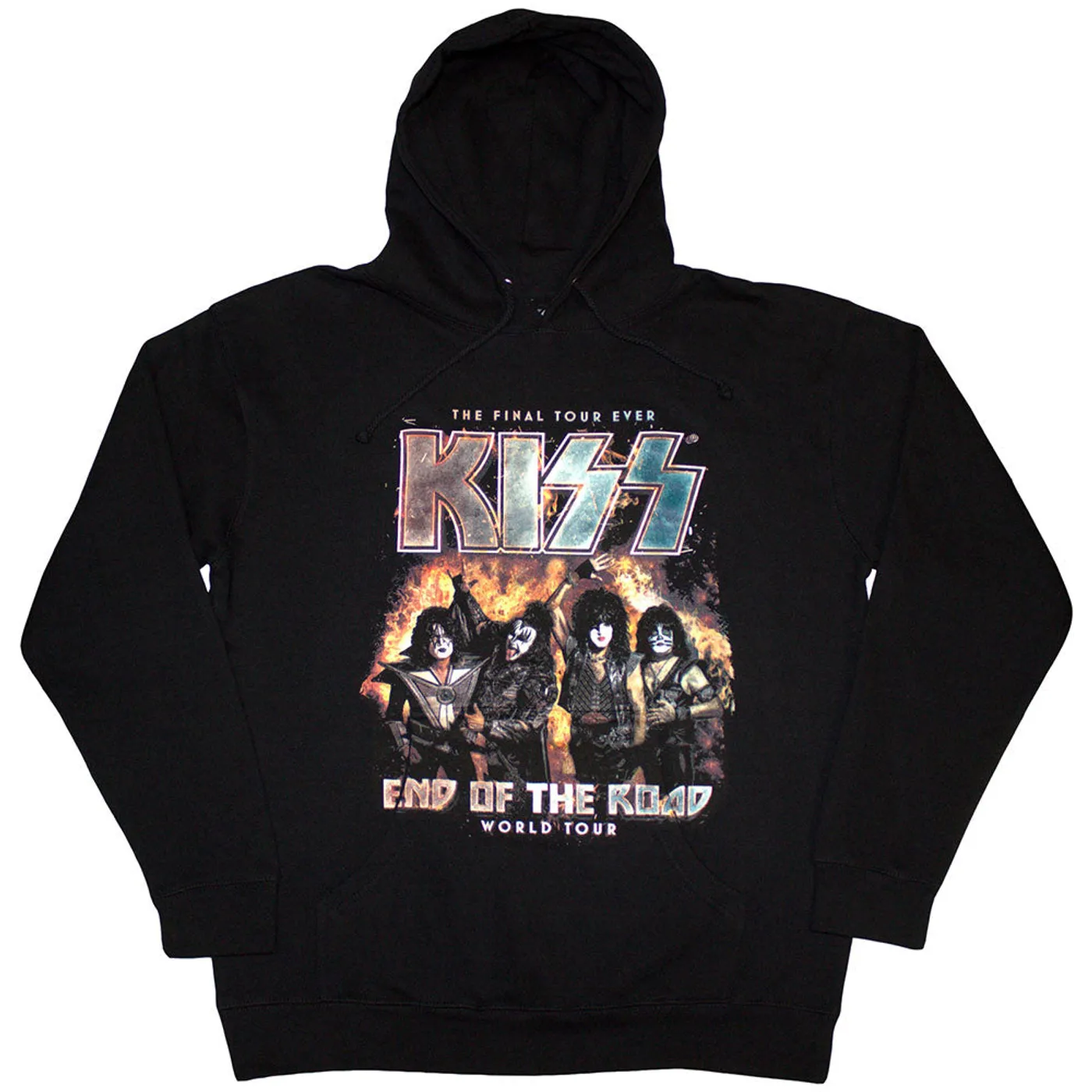 Kiss Pullover Hoodie - End Of The Road Final Tour