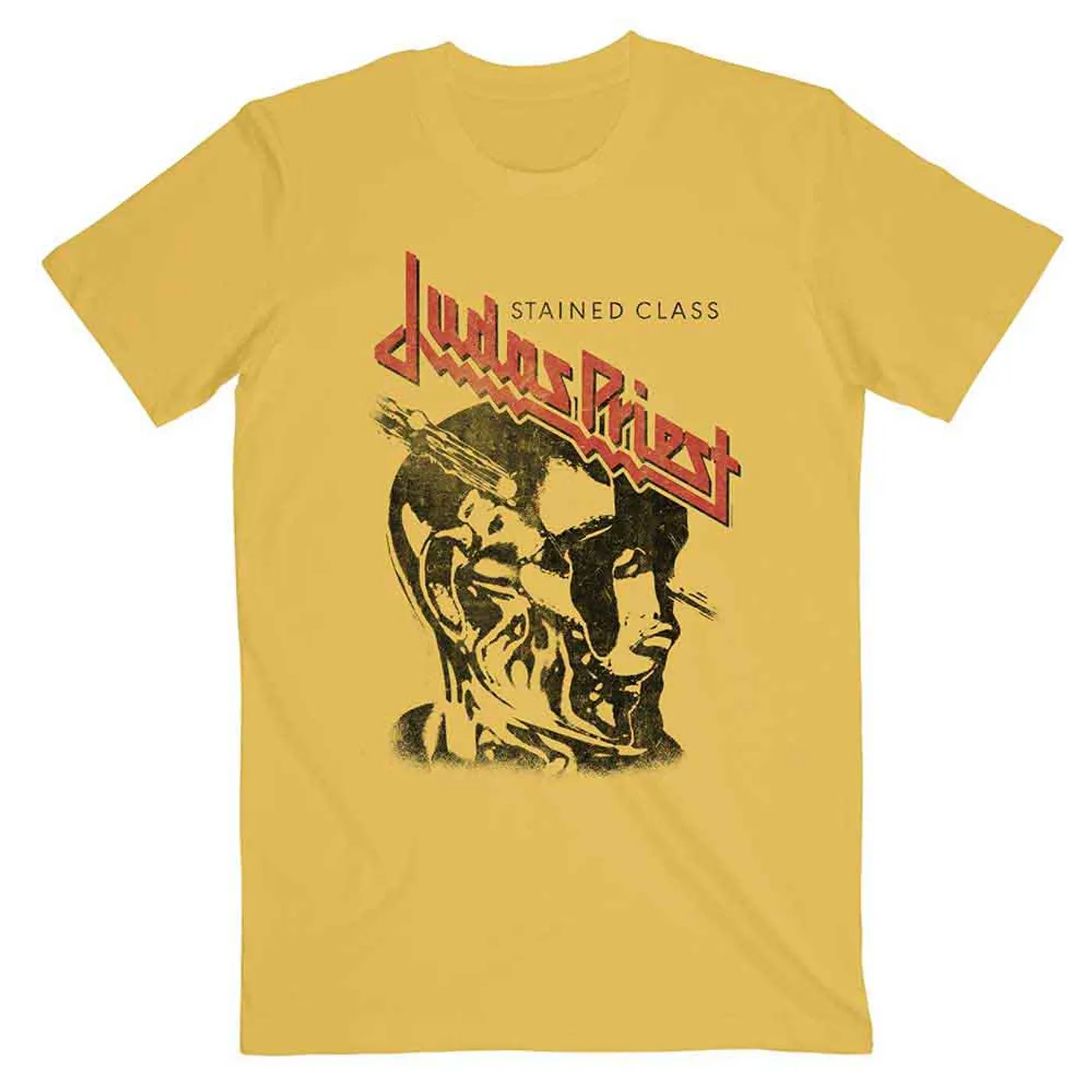 Judas Priest T Shirt - Stained Class Vintage Head