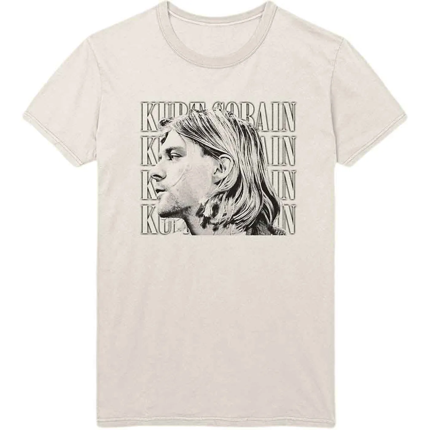 Kurt Cobain T Shirt - Contrast Profile