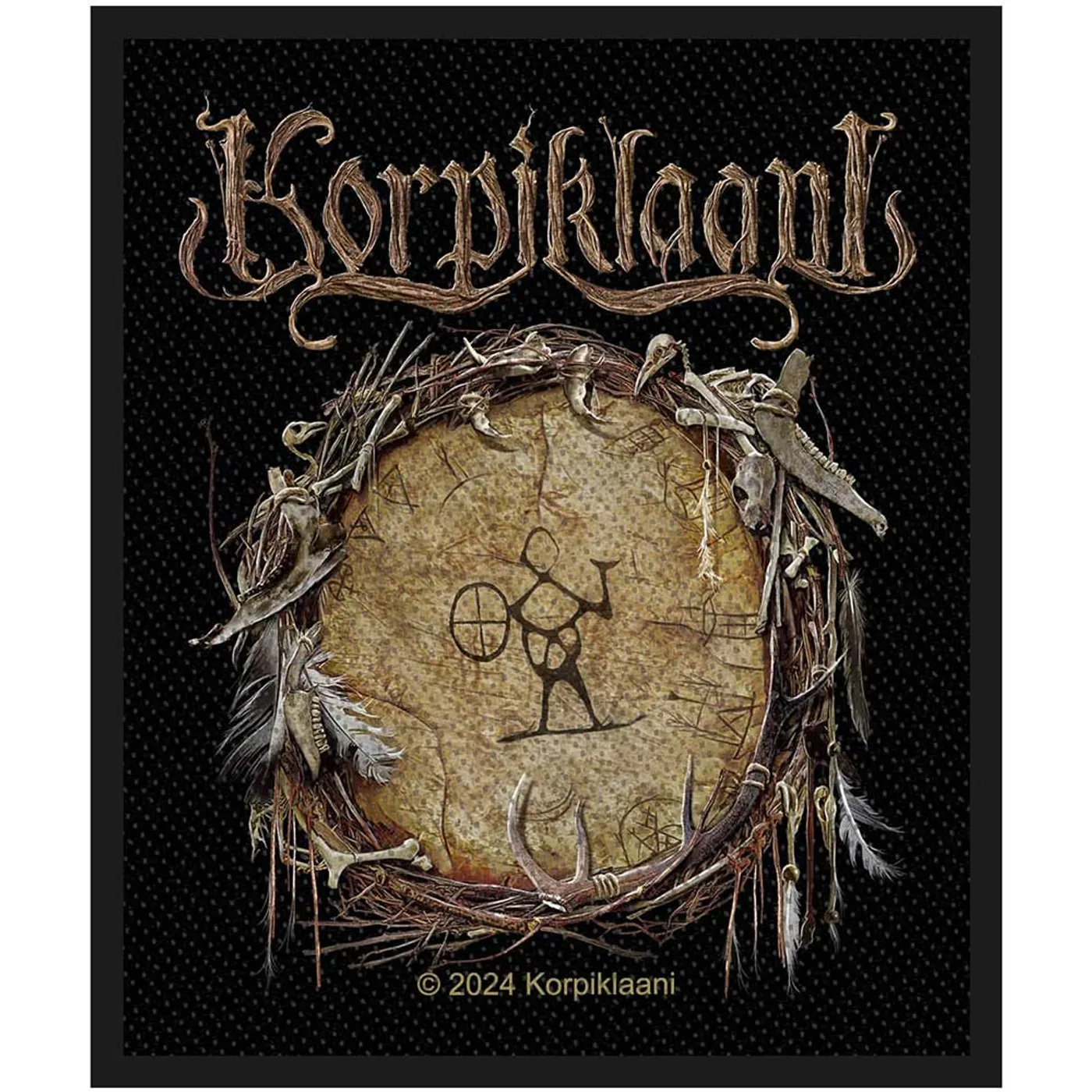 Korpiklaani Patches Woven Sew On - Rankarumpu